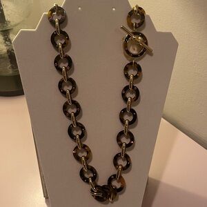 NWT kate spade Gold Toned 32" 'Out Of Her Shell' Faux Shell w/Crystals Necklace